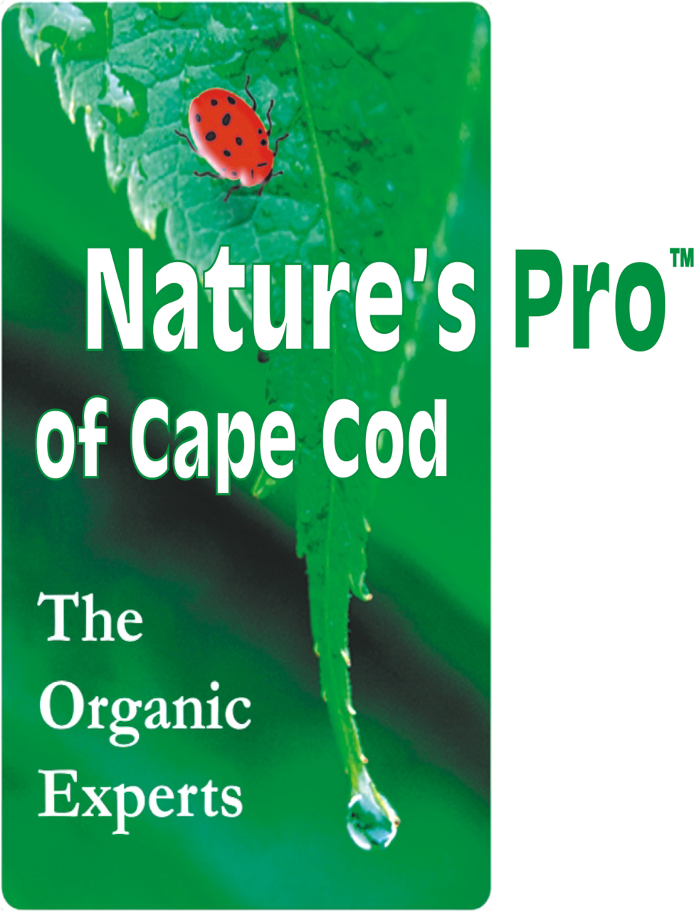 Nature's Pro ladybug logo